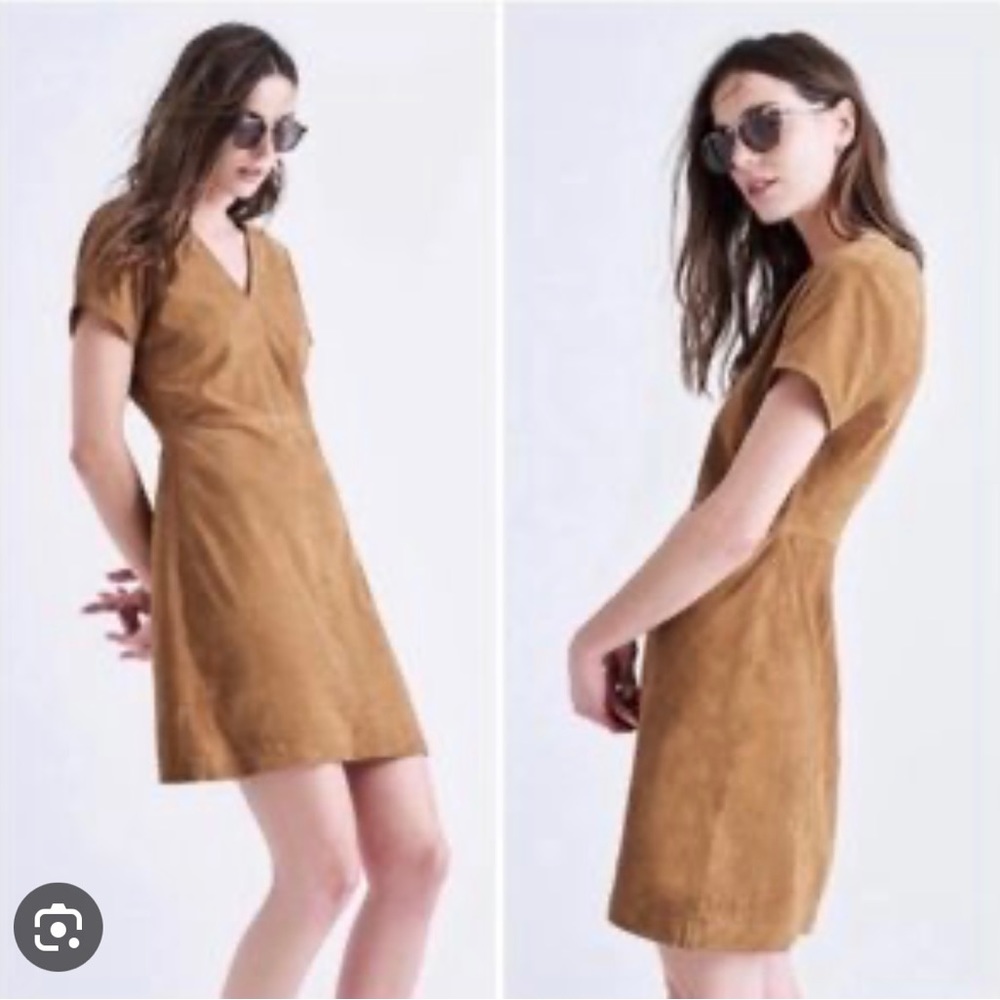 Madewell Suede Dress